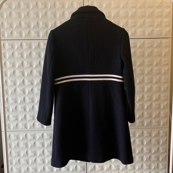 Maje wool coat (Navy) - Picture 2 of 4